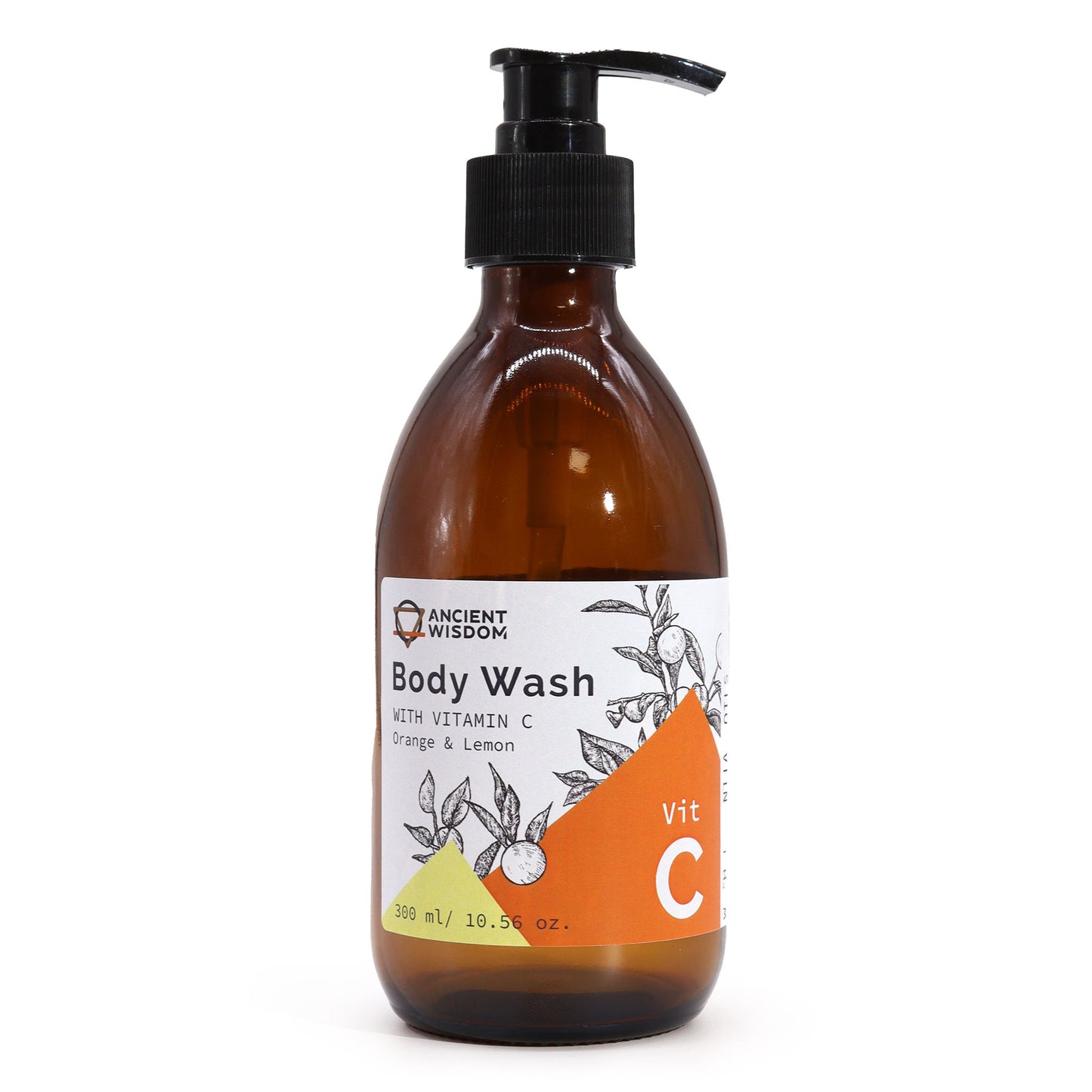 Aromatherapy Body Wash with Vitamin C – Orange & Lemon 300 ml