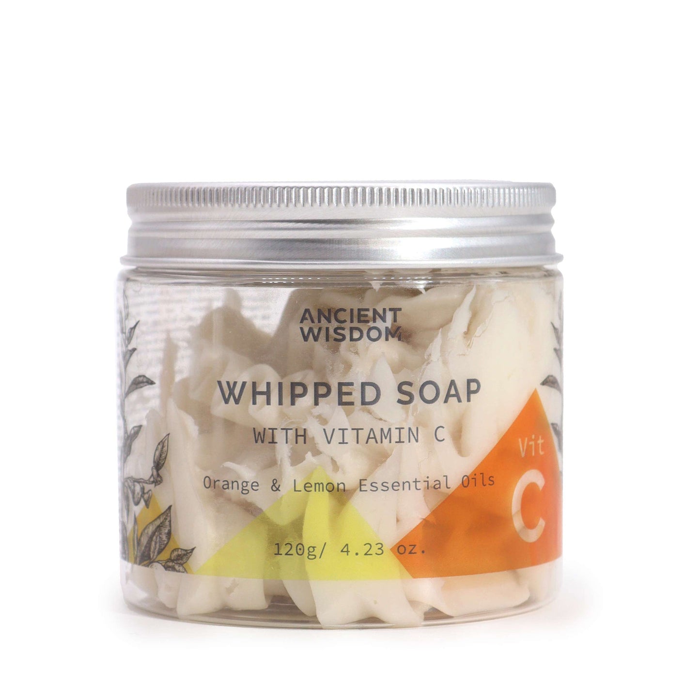 Aromatherapy Whipped Soap with Vitamin C and Essential Oils 120 g