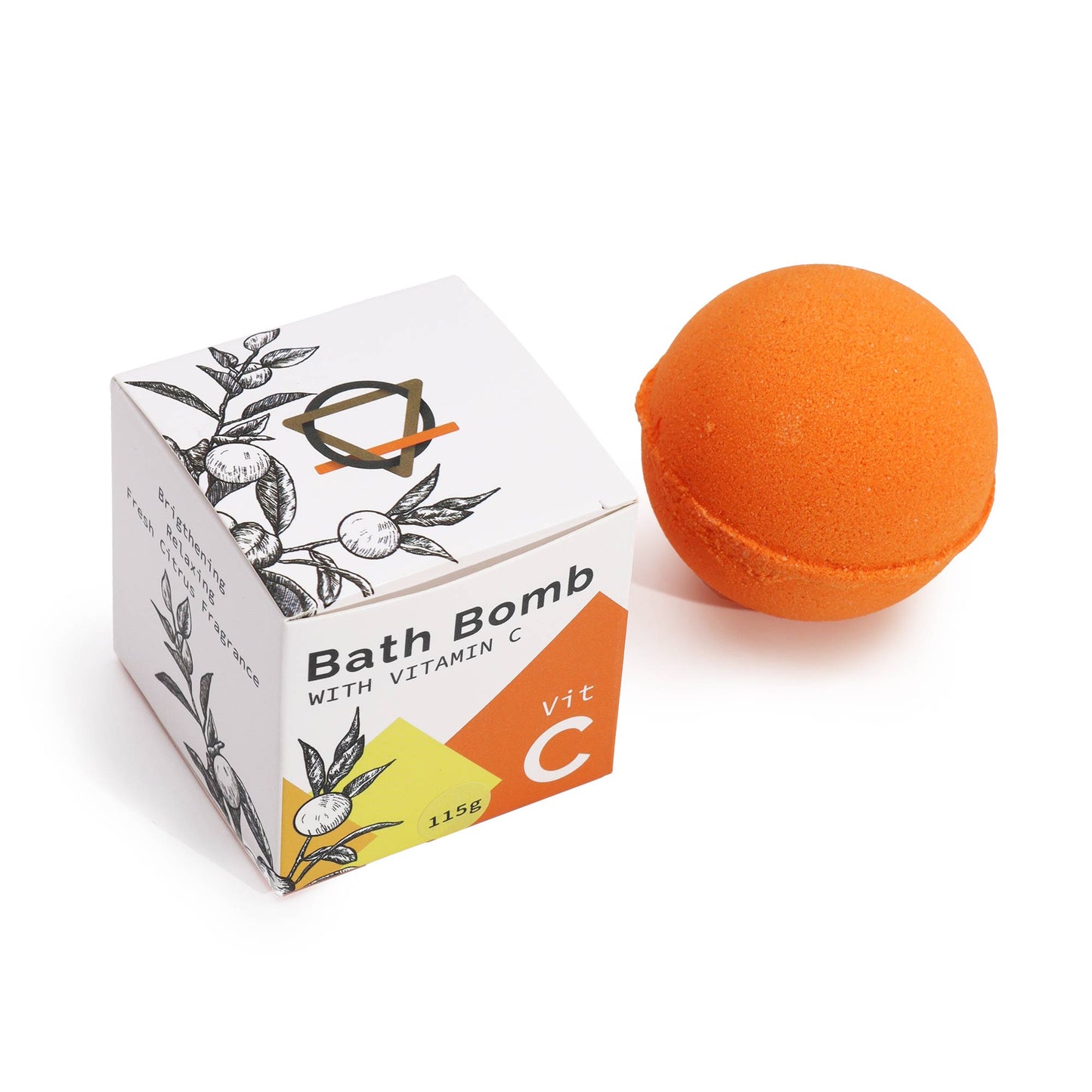 Aromatherapy bath bomb with vitamin C and Essential oils