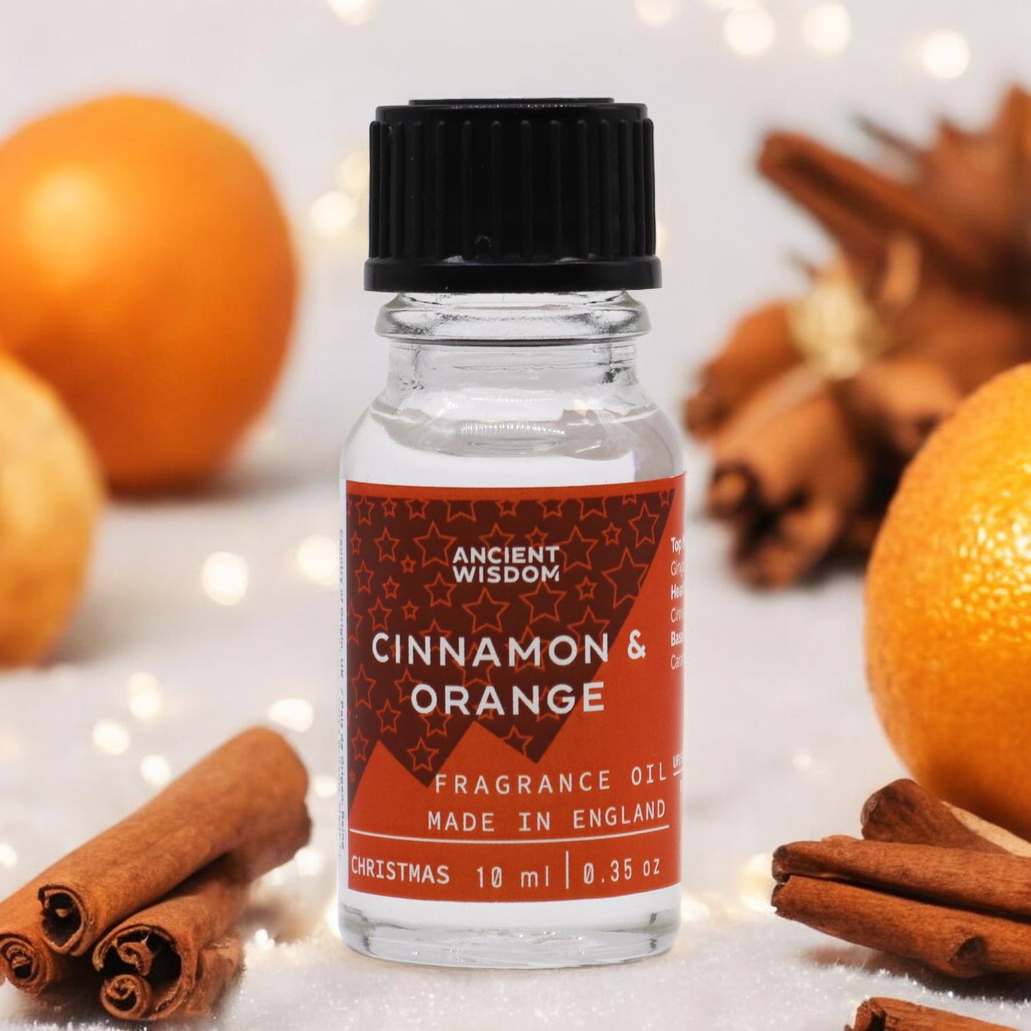 Huile essentielle édition Noël Cannelle &amp; Orange 10 ml