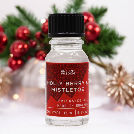 Aceite esencial edición navideña Holly Berry &amp; Mistletoe 10 ml