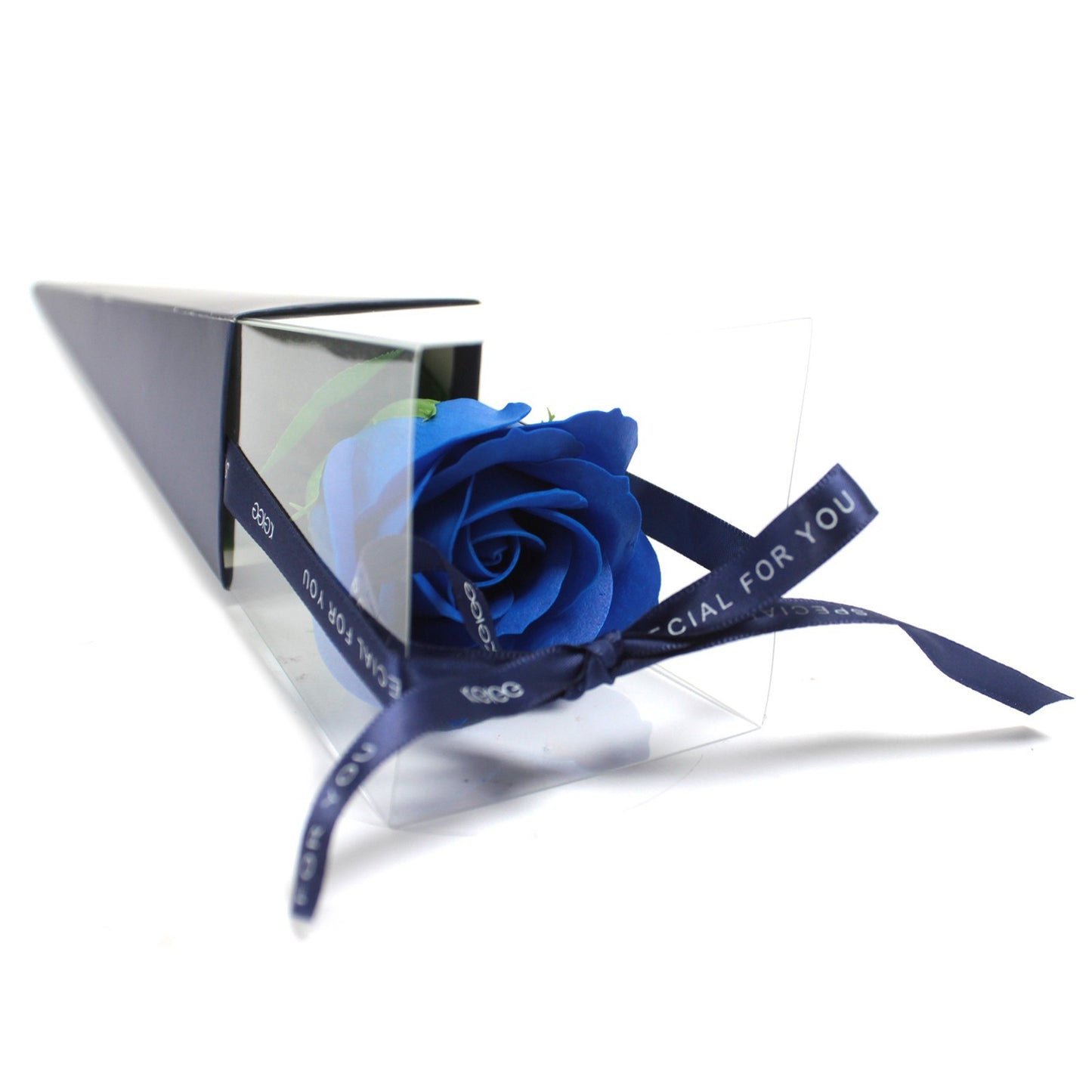 Luxury Blue Soap Rose for Gift