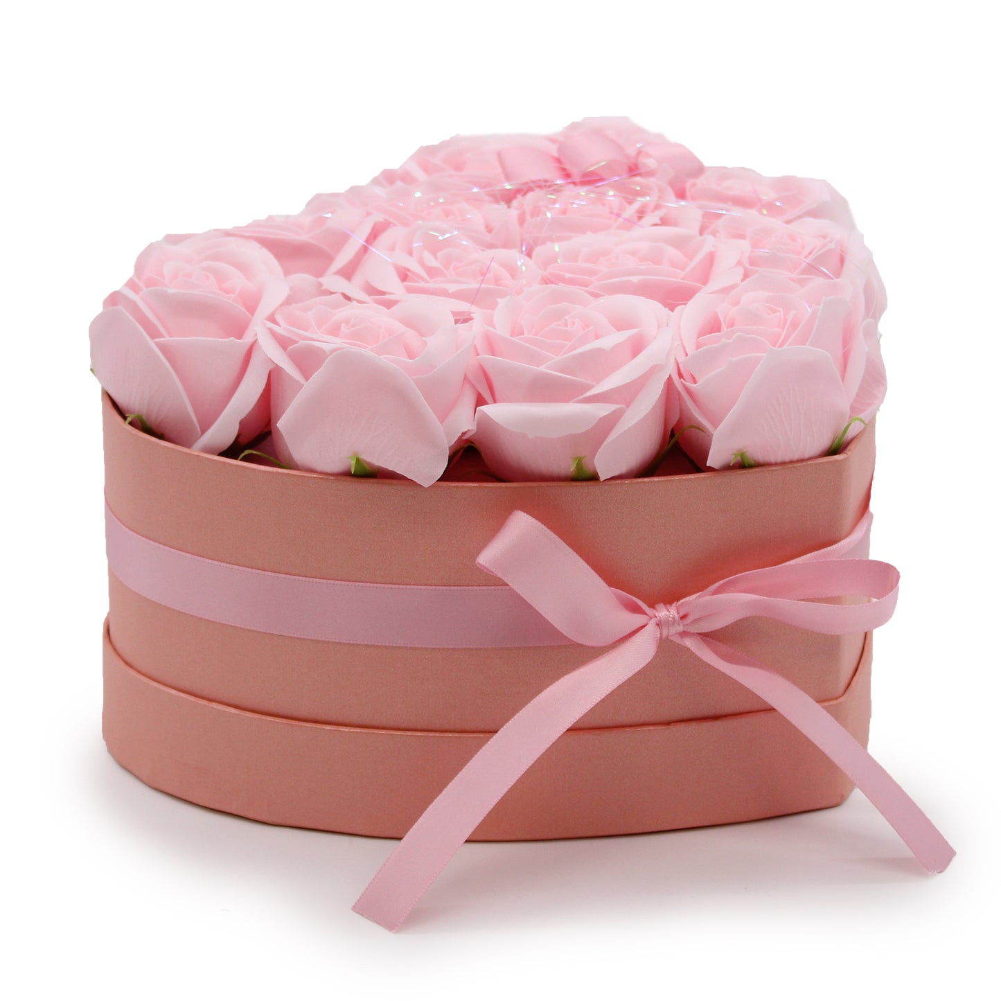 Luxury Gift Bouquet of 13 Pink Soap Roses