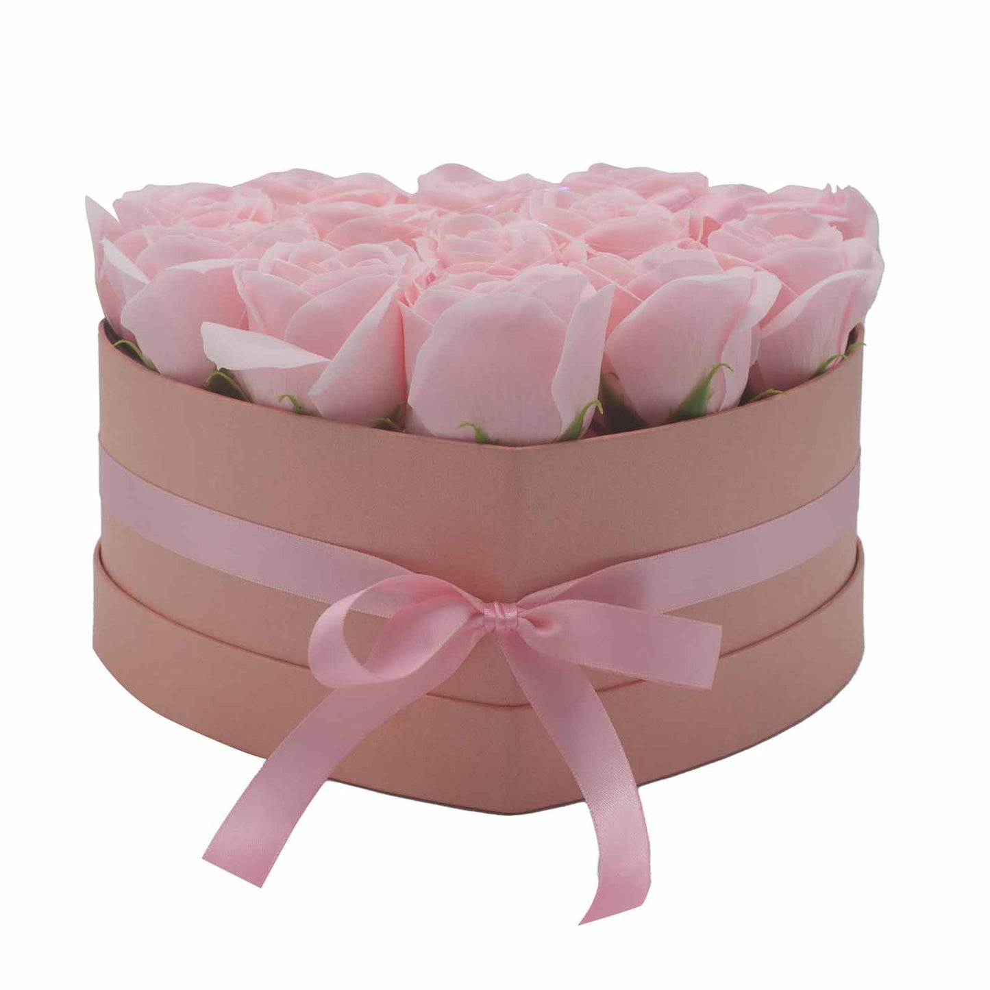 Luxury Gift Bouquet of 13 Pink Soap Roses