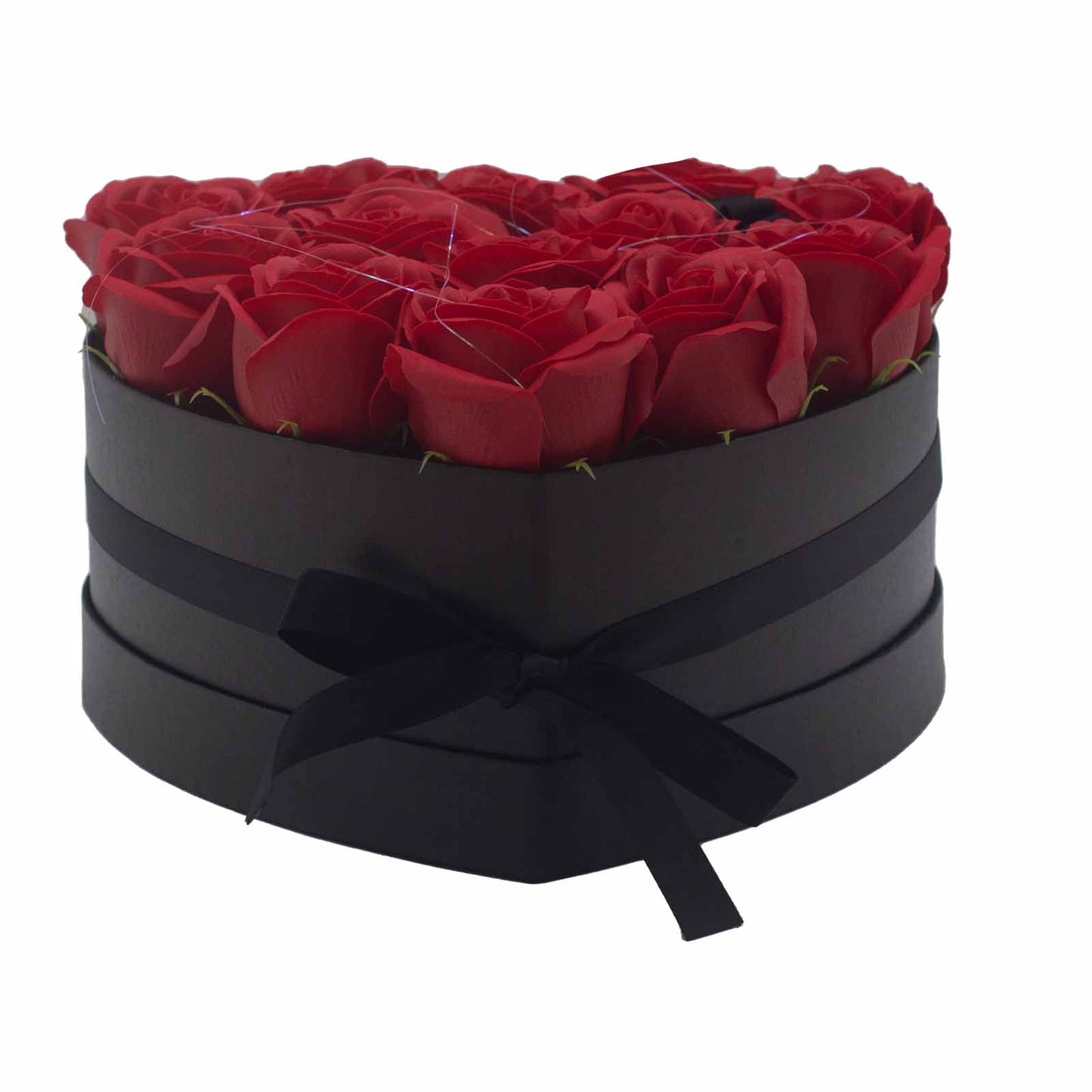 Luxury Gift Bouquet of 13 Red Soap Roses