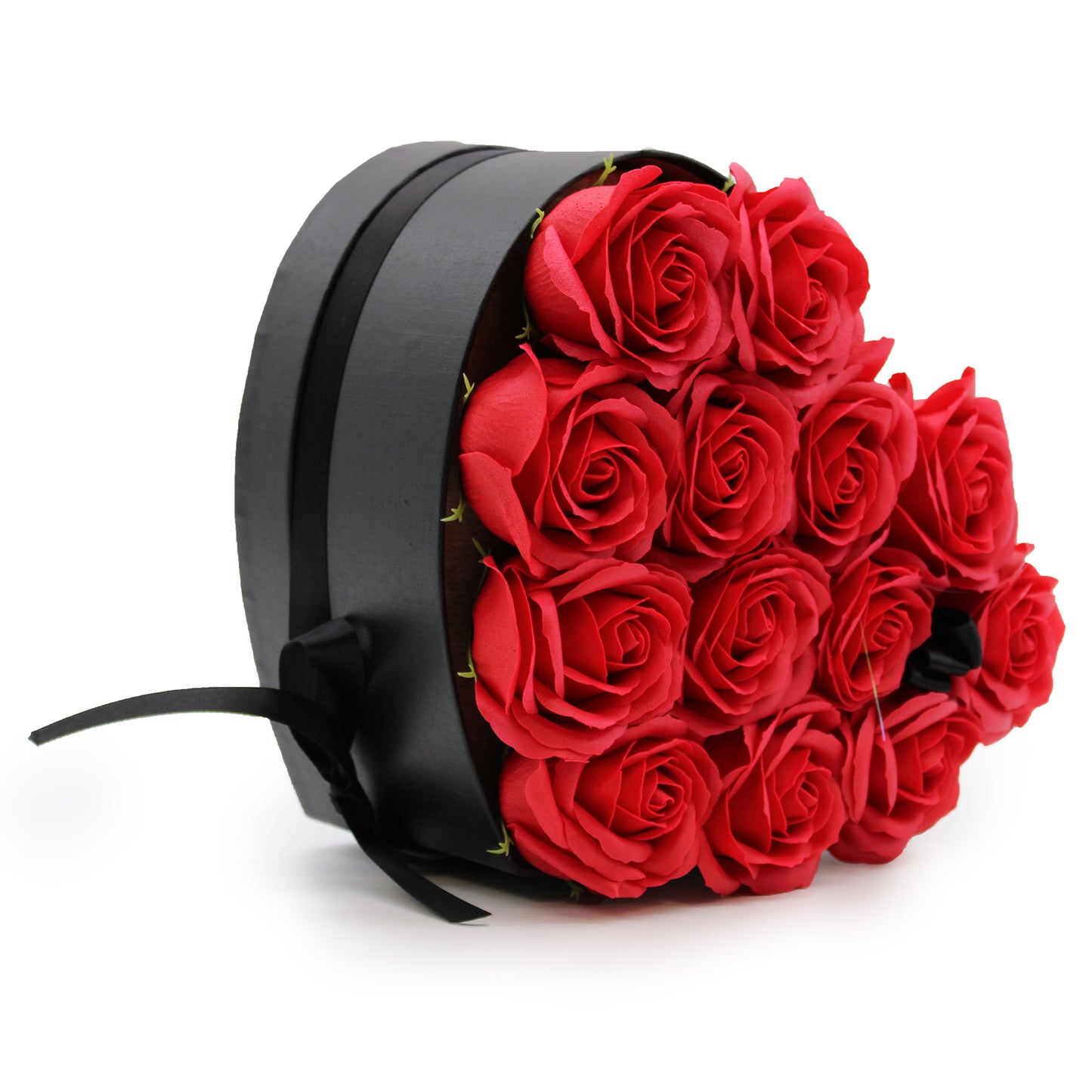 Luxury Gift Bouquet of 13 Red Soap Roses