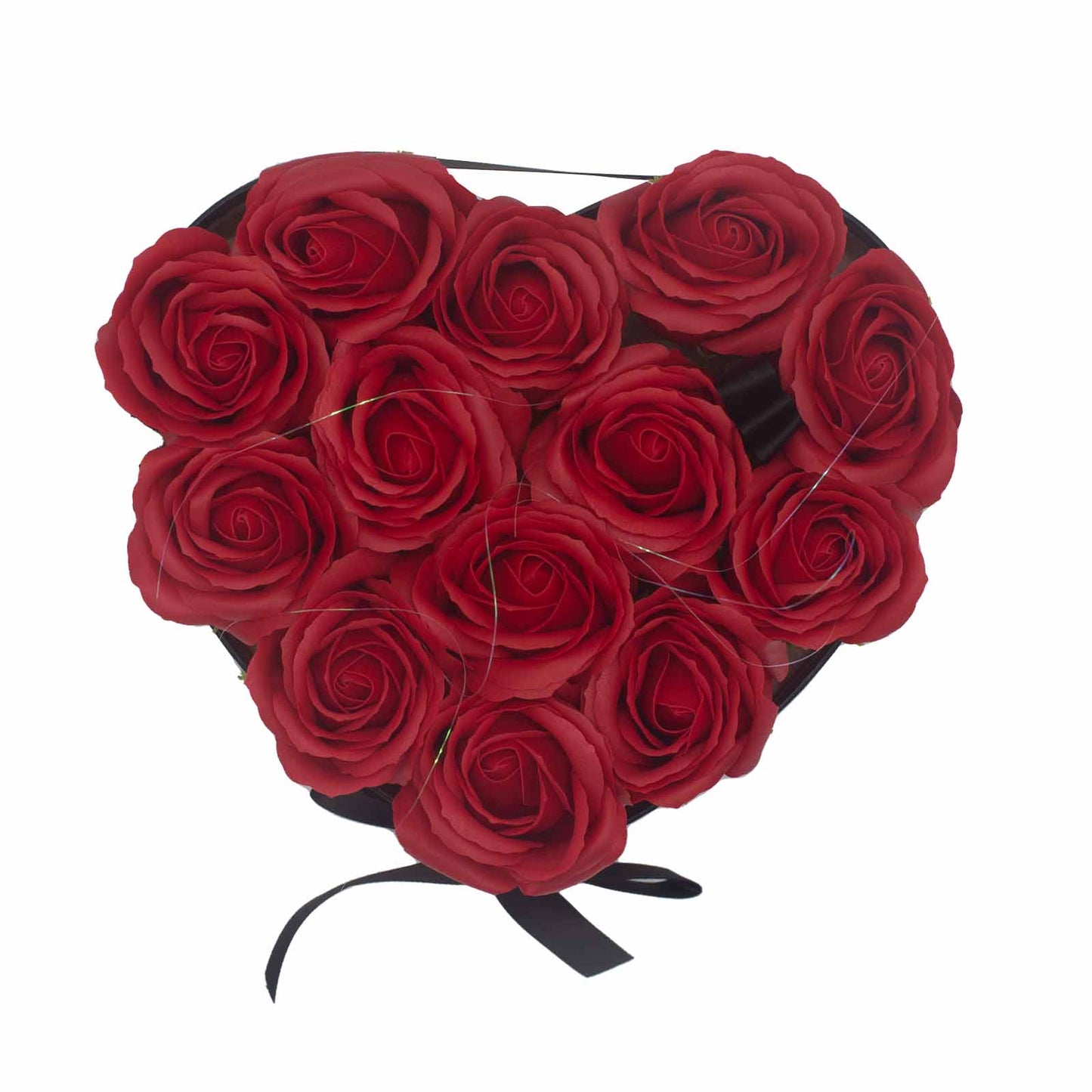 Luxury Gift Bouquet of 13 Red Soap Roses