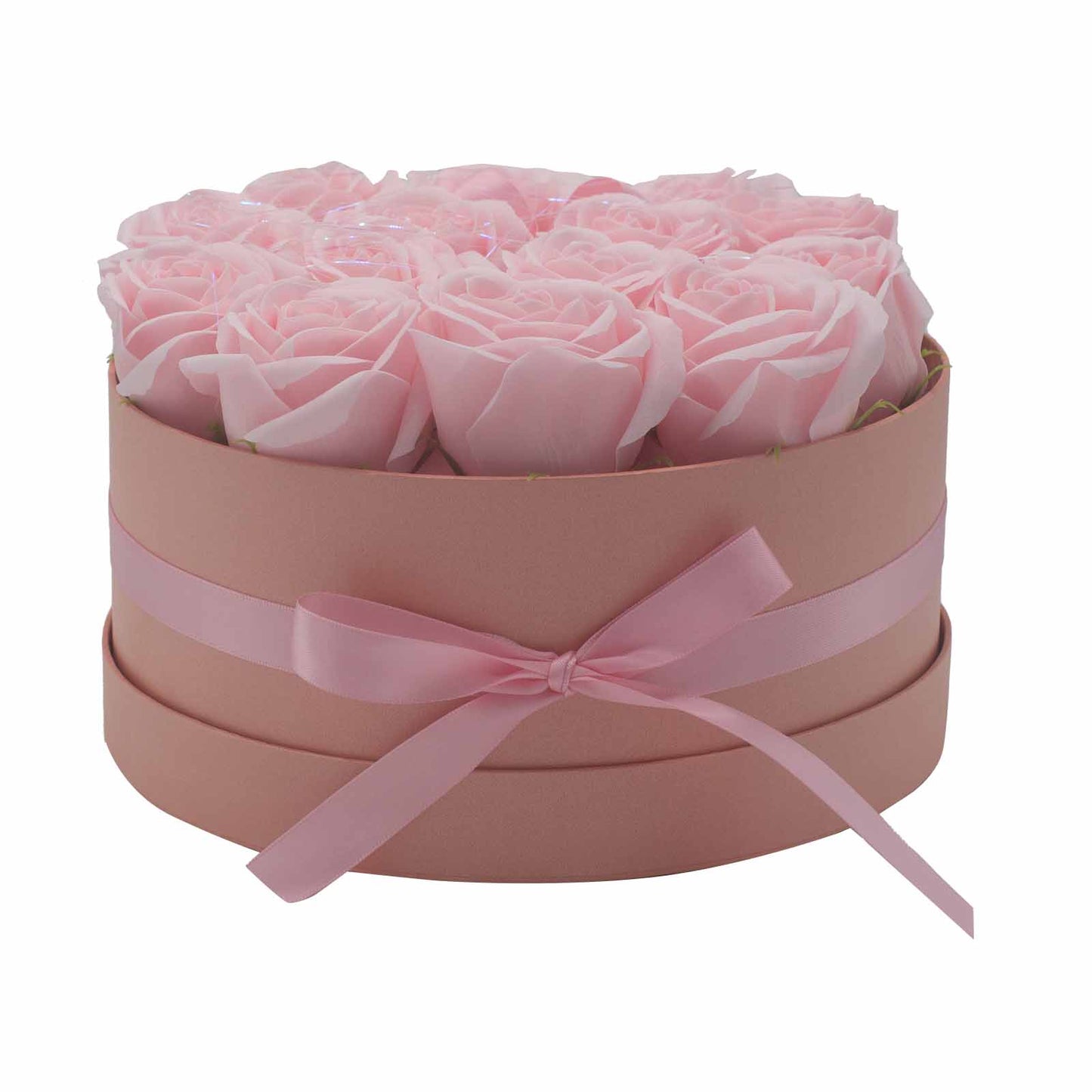 Luxury Gift Bouquet of 14 Pink Soap Roses