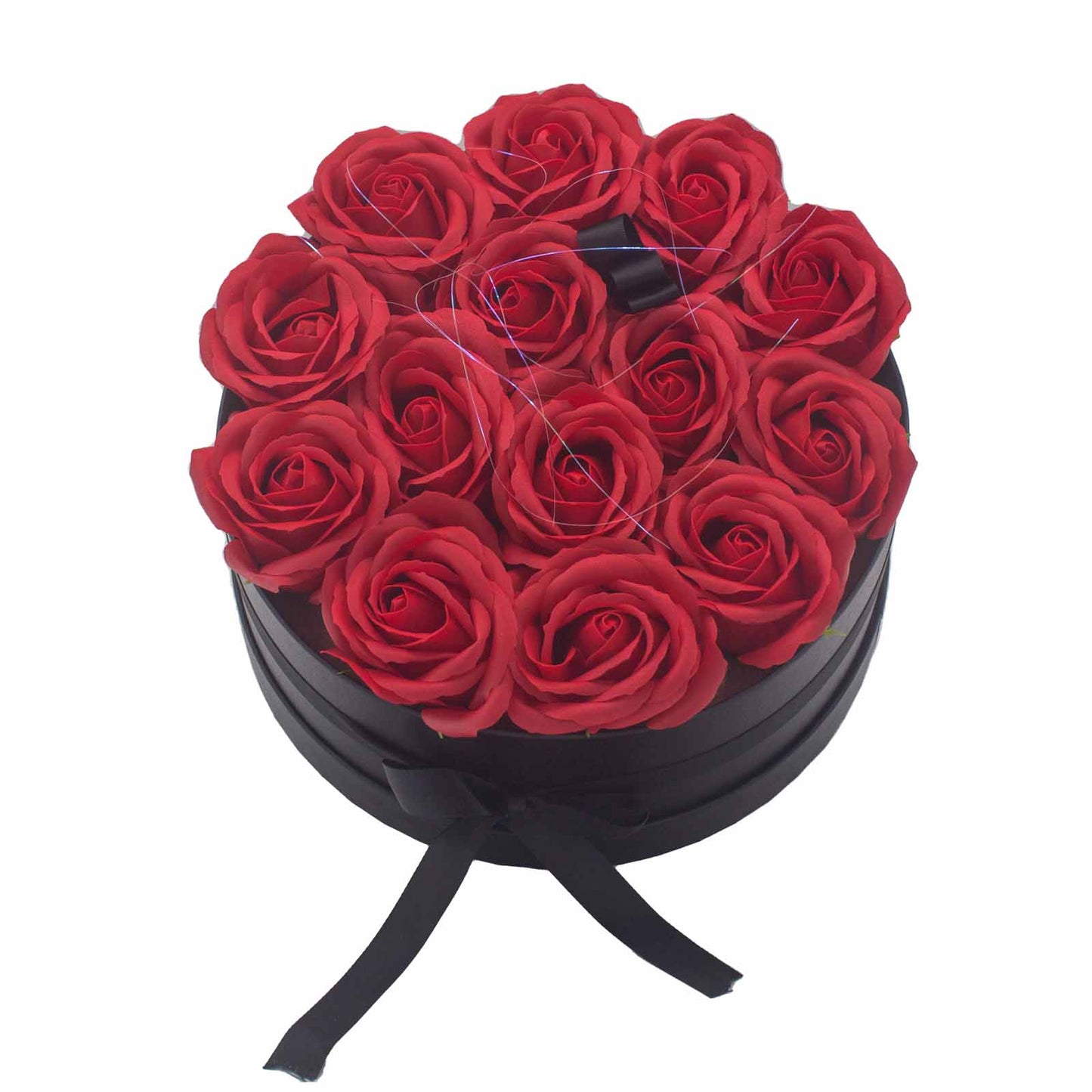 Luxury Gift Bouquet of 14 Red Soap Roses