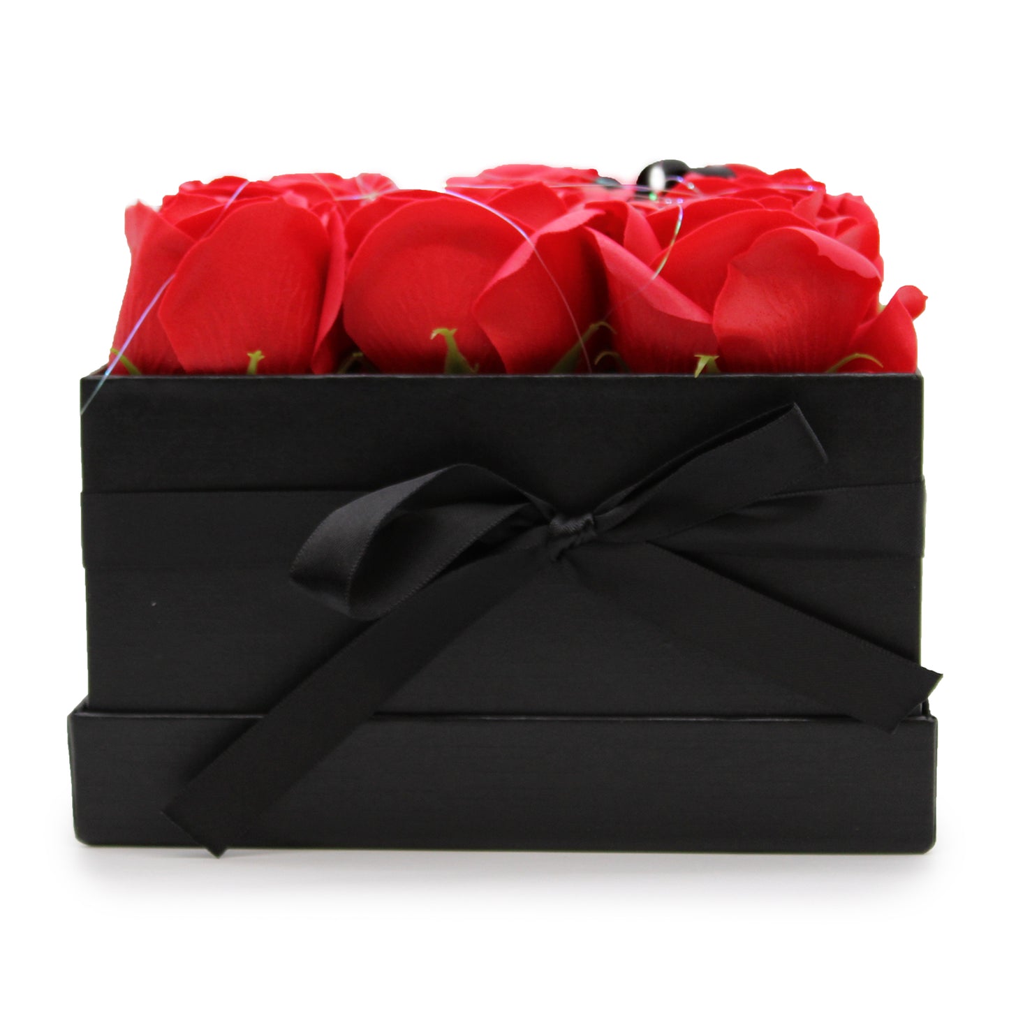 Luxury Gift Bouquet of 9 Red Soap Roses