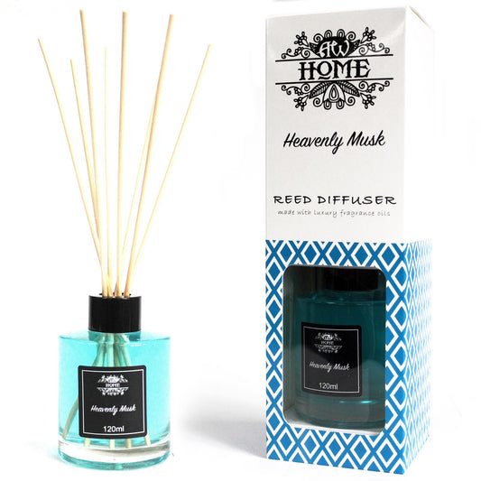 Luxury Reed Diffuser Heavenly Musk White Musk Fragrance 120 ml