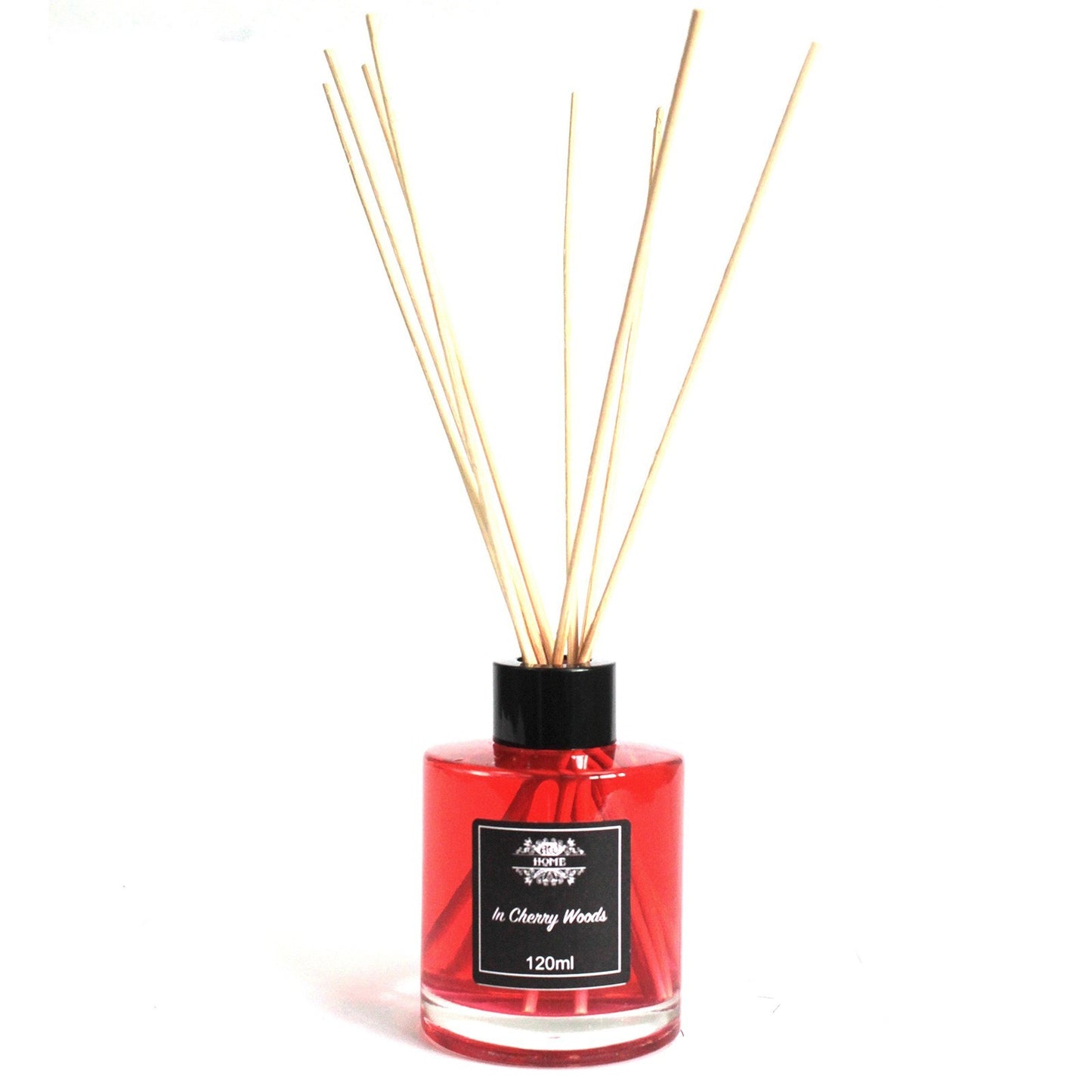 Luxury Reed Diffuser In Cherry Woods Cherry & Almond Fragrance 120 ml