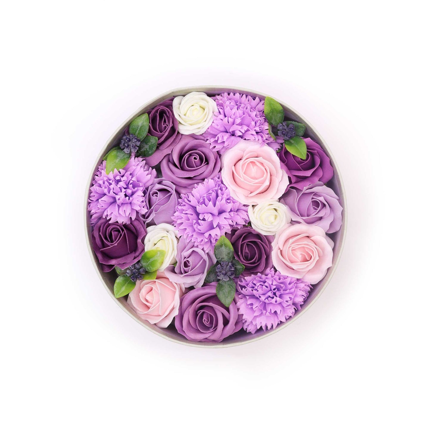 Luxury gift box with Lavender soap Rose & Carnation