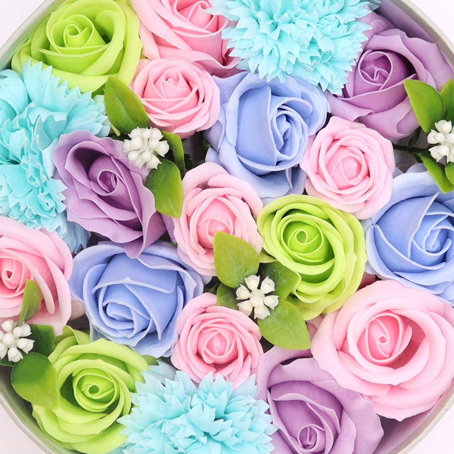 Mix of Blues Roses in a luxury gift box