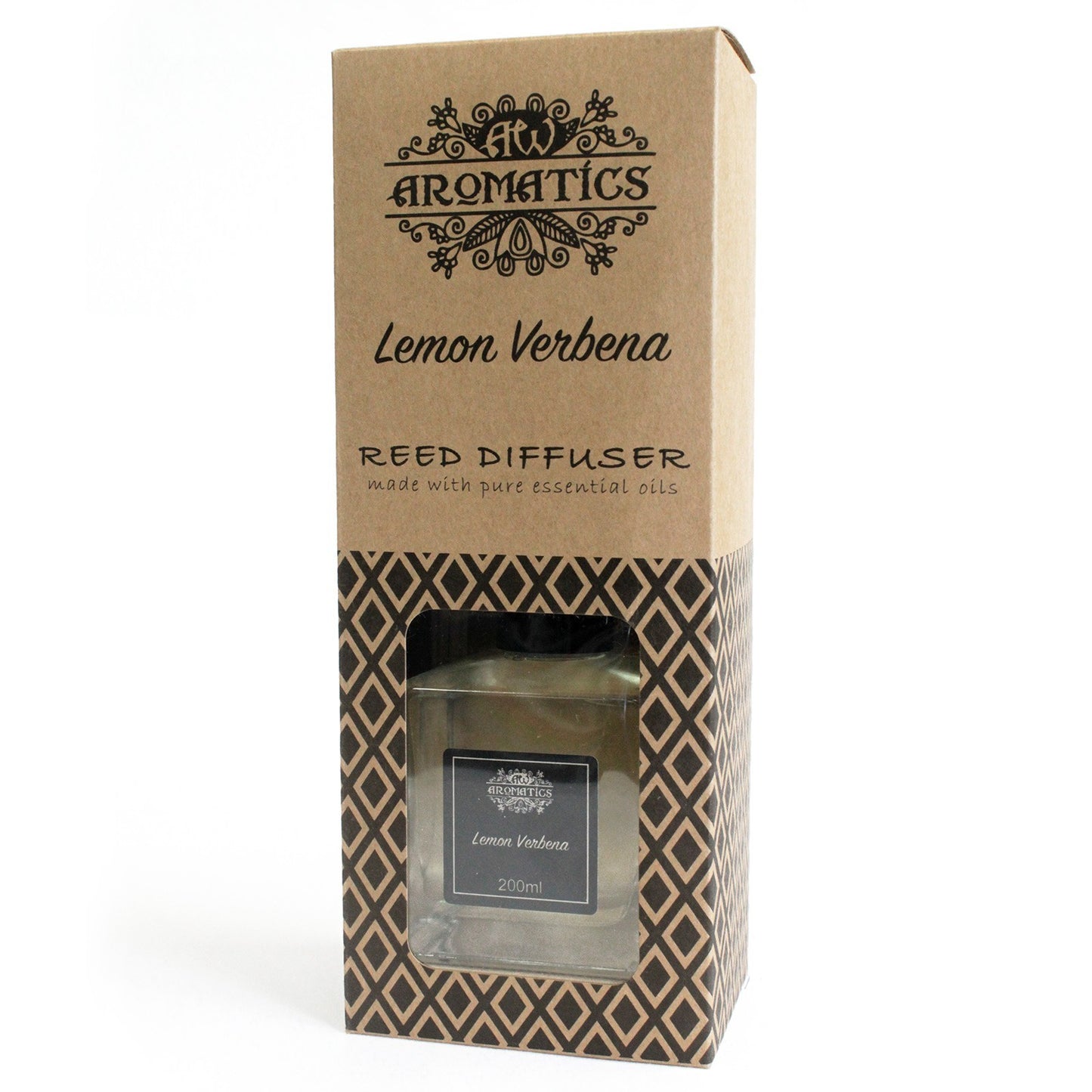 Reed Diffuser Lemon Verbena Fragrance with Essential Oils 200 ml