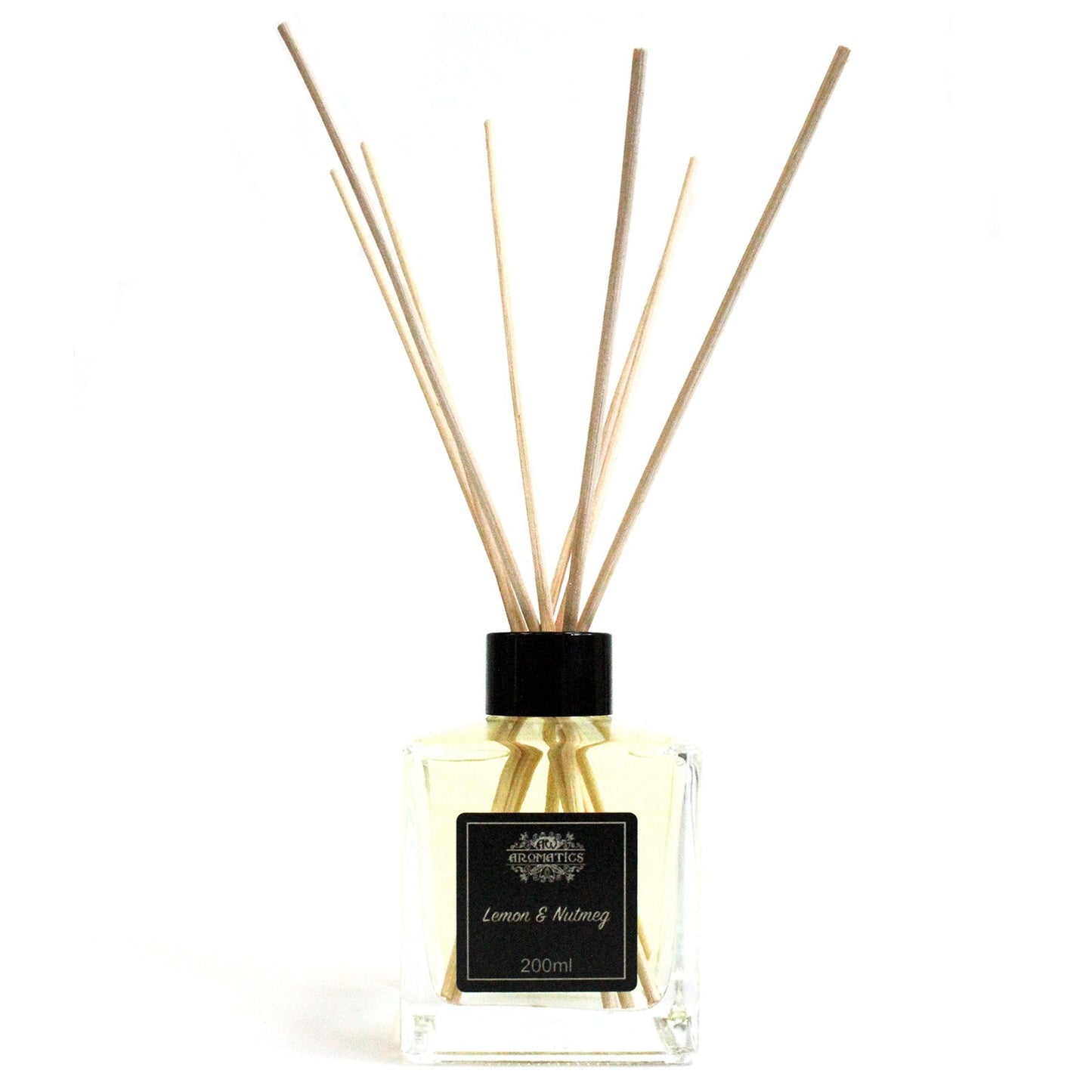 Reed Diffuser Lemon & Nutmeg Fragrance with Essential Oils 200 ml