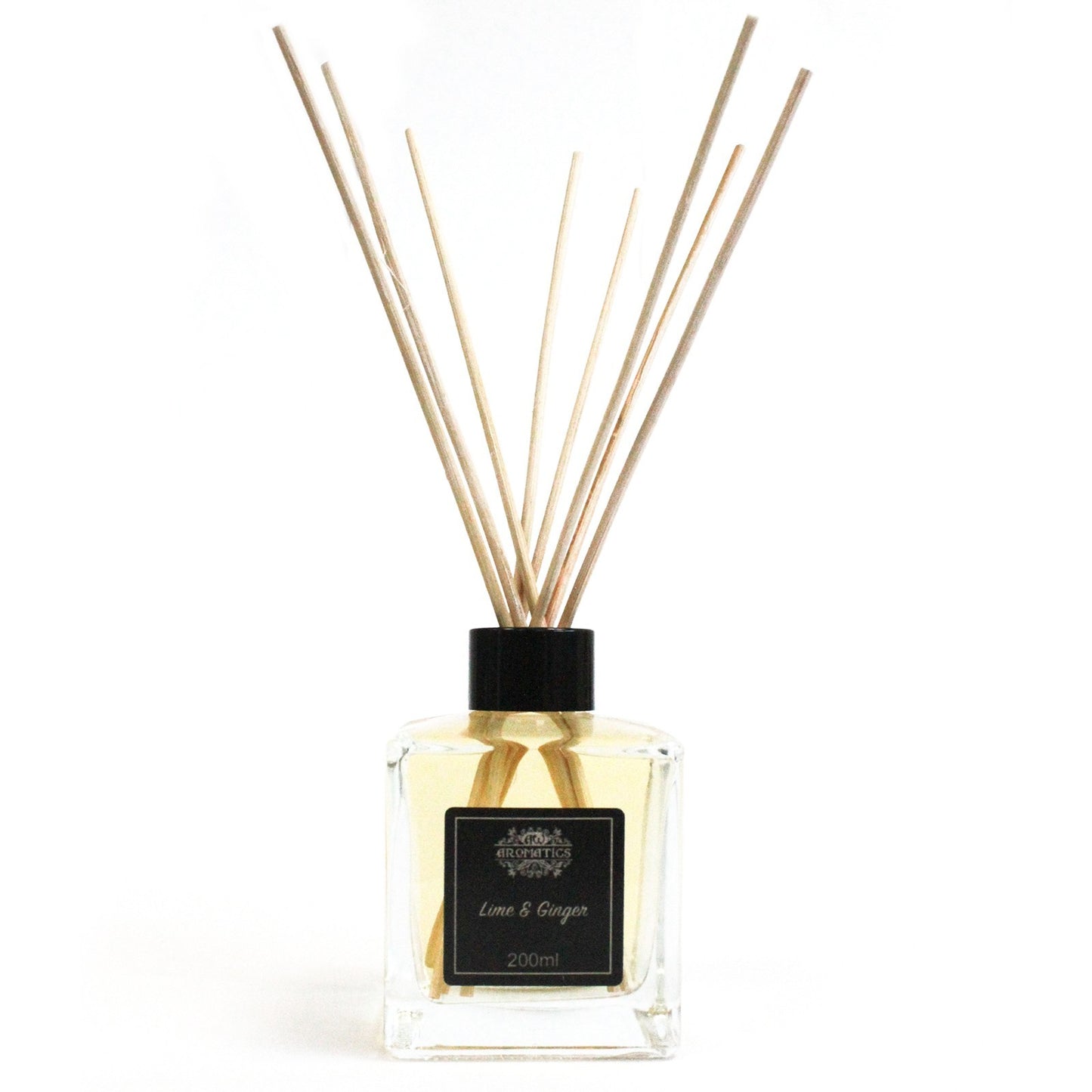 Reed Diffuser Lime & Ginger Fragrance with Essential Oils 200 ml