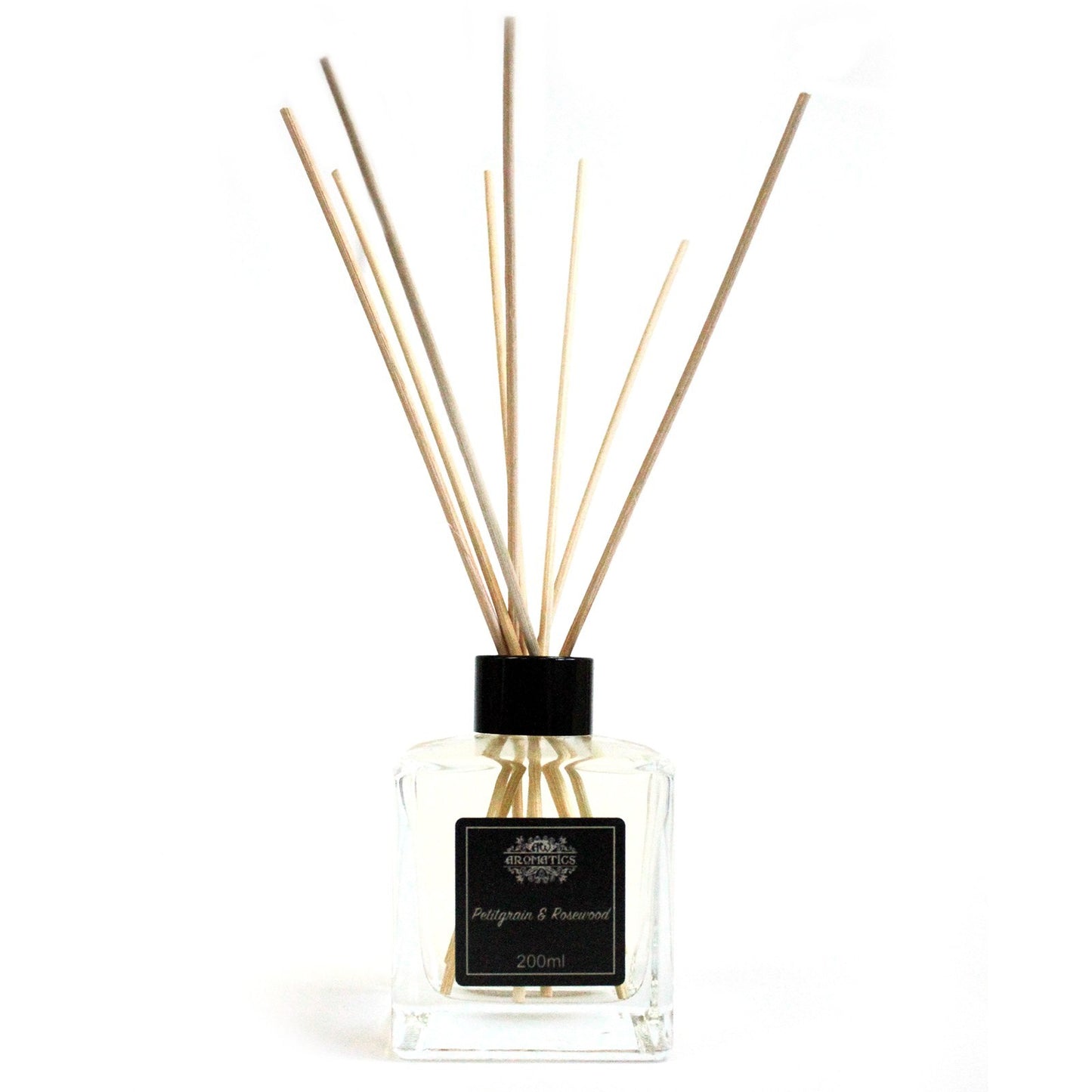 Reed Diffuser Petitgrain & Rosewood Fragrance with Essential Oils 200 ml