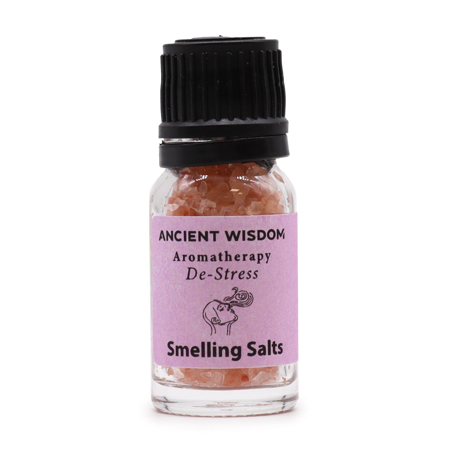 Relaxing aromatherapy smelling salts for stress relief