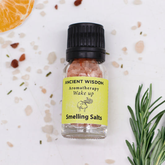 Wake up aromatherapy smelling salts